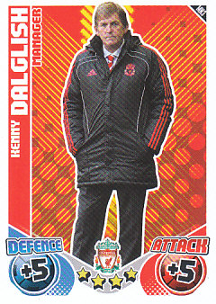 Kenny Dalglish Liverpool 2010/11 Topps Match Attax Manager #MN3
